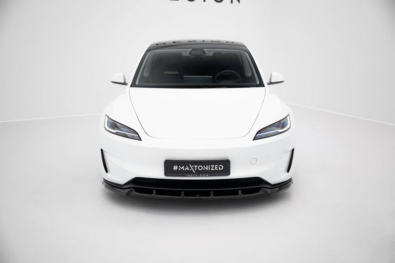 Maxton Front Splitter V.2 Tesla Model 3 Performance Mk1 Facelift