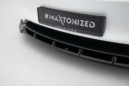 Maxton Front Splitter V.2 Tesla Model 3 Performance Mk1 Facelift