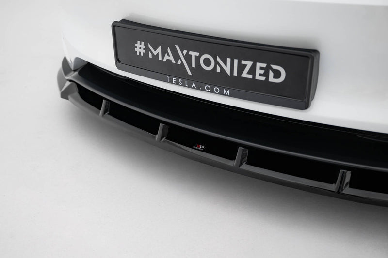Maxton Front Splitter V.2 Tesla Model 3 Performance Mk1 Facelift
