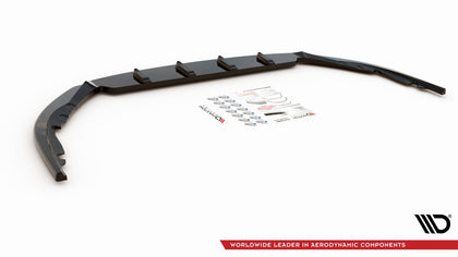 Maxton Front Splitter V.2 Toyota Avensis Mk3 Facelift - Gloss Black