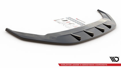 Maxton frontsplitter til Volkswagen Arteon R-Line Sedan / Shooting Brake Mk1 Facelift – blank sort – billede 3 af 4