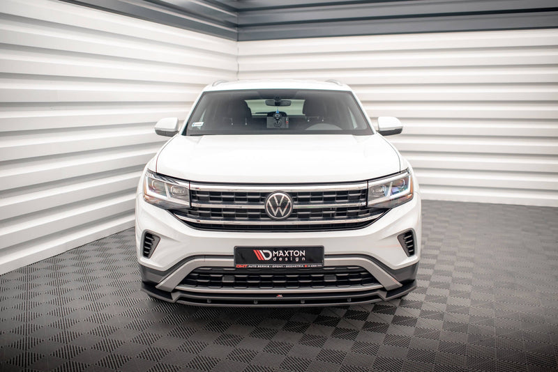 Maxton Front Splitter V.2 Volkswagen Atlas Cross Sport - Gloss Black