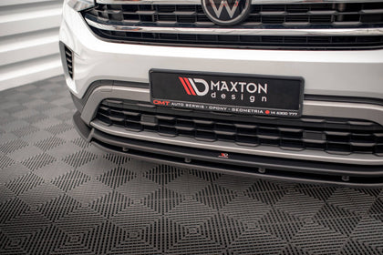 Maxton Front Splitter V.2 Volkswagen Atlas Cross Sport - Gloss Black