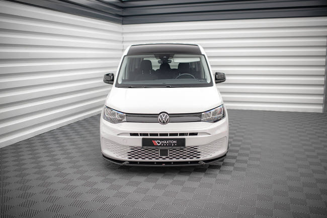Maxton frontsplitter til Volkswagen Caddy Mk5 – blank sort – billede 2 af 5