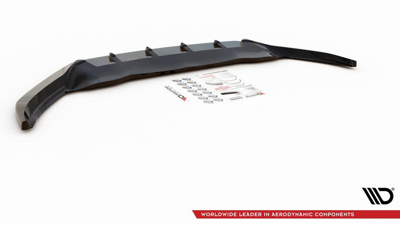 Maxton frontsplitter til Volkswagen Passat B8 – blank sort – billede 5 af 5