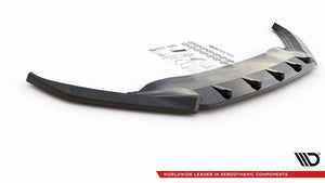 Maxton frontsplitter til Volkswagen Passat B8 – blank sort – billede 4 af 5