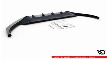 Maxton frontsplitter til Volkswagen Passat B8 Facelift – blank sort – billede 5 af 5