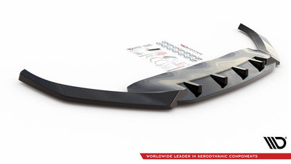 Maxton frontsplitter til Volkswagen Passat B8 Facelift – blank sort – billede 4 af 5