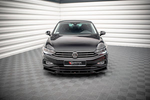Maxton frontsplitter til Volkswagen Passat B8 Facelift – blank sort – billede 2 af 5