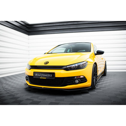 Maxton frontsplitter til Volkswagen Scirocco Mk3 – blank sort – billede 1 af 5