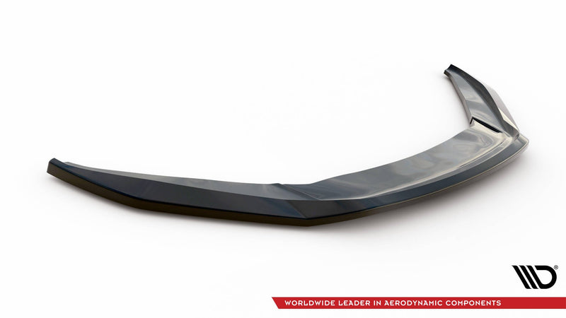 Maxton frontsplitter til Volkswagen Scirocco Mk3 – blank sort – billede 4 af 5