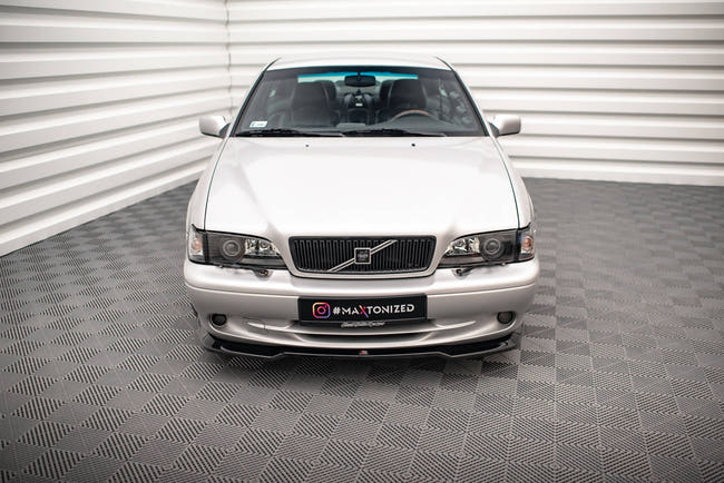 Maxton frontsplitter til Volvo C70 Mk1 – blank sort – billede 2 af 5
