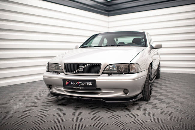 Maxton frontsplitter til Volvo C70 Mk1 – blank sort – billede 1 af 5