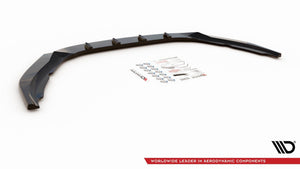 Maxton frontsplitter til Volvo S60 R-Design Mk2 Facelift – blank sort – billede 4 af 4