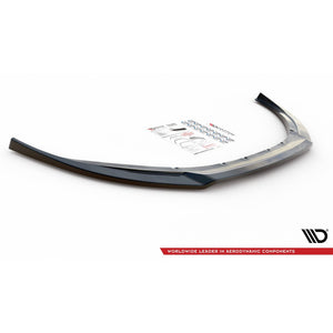 Maxton frontsplitter til Volvo V70 Mk3 – blank sort – billede 4 af 6