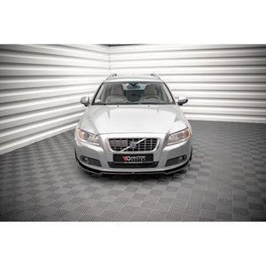 Maxton frontsplitter til Volvo V70 Mk3 – blank sort – billede 2 af 6