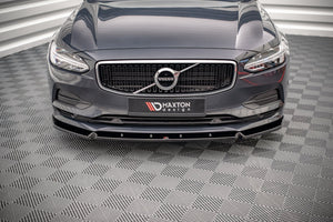 Maxton frontsplitter til Volvo V90 Mk2 – blank sort – billede 2 af 4