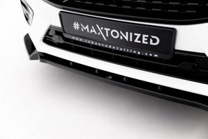 Maxton frontsplitter til Volvo XC60 Mk2 R-Design – blank sort – billede 3 af 5