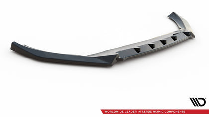 Maxton frontsplitter til Volvo XC60 Mk2 R-Design – blank sort – billede 4 af 5