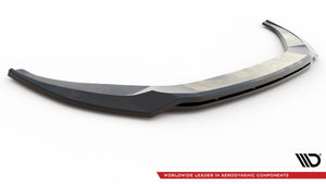 Maxton frontsplitter til Audi A6 C8 – blank sort – billede 5 af 6