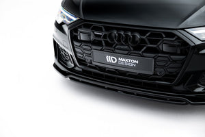 Maxton frontsplitter til Audi A6 S-Line / S6 C8 / C8 Facelift – blank sort – billede 5 af 8
