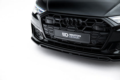Maxton frontsplitter til Audi A6 S-Line / S6 C8 / C8 Facelift – blank sort – billede 5 af 8