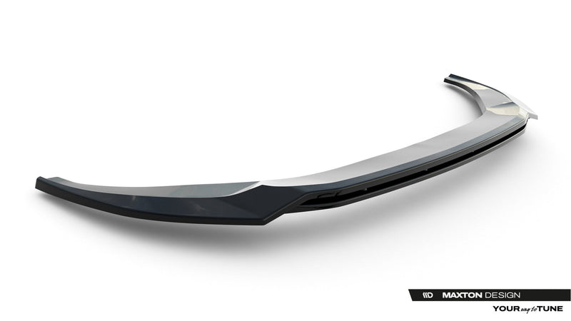 Maxton frontsplitter til Audi A6 S-Line / S6 C8 / C8 Facelift – blank sort – billede 7 af 8