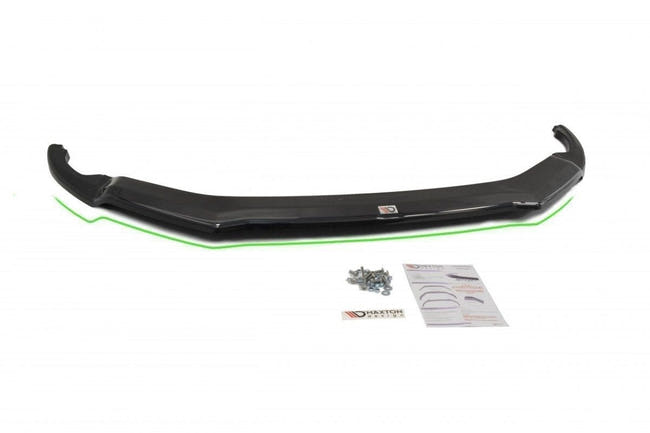 Maxton frontsplitter til Audi R8 Mk.2 – blank sort – billede 1 af 4