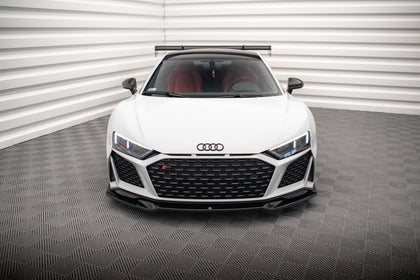 Maxton Front Splitter V.3 Audi R8 Mk2 Facelift - Gloss Black