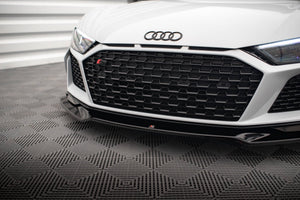 Maxton Front Splitter V.3 Audi R8 Mk2 Facelift - Gloss Black