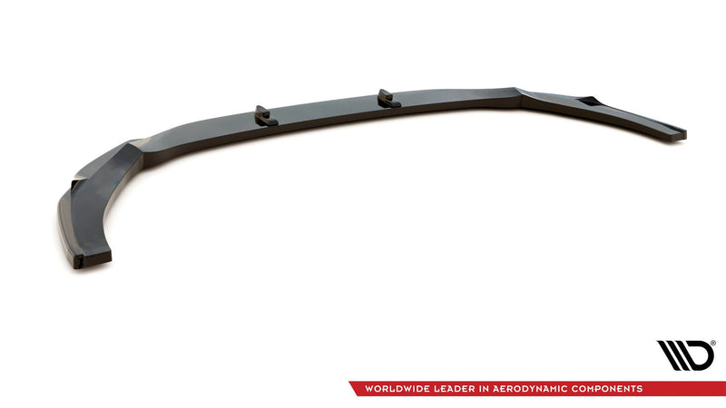 Maxton frontsplitter til Audi RS5 F5 Facelift – blank sort – billede 5 af 5