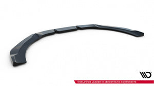 Maxton Front Splitter V.3 Audi RS6 C7 - Gloss Black