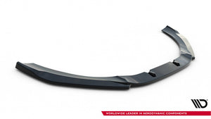 Maxton Front Splitter V.3 Audi RS6 C7 - Gloss Black