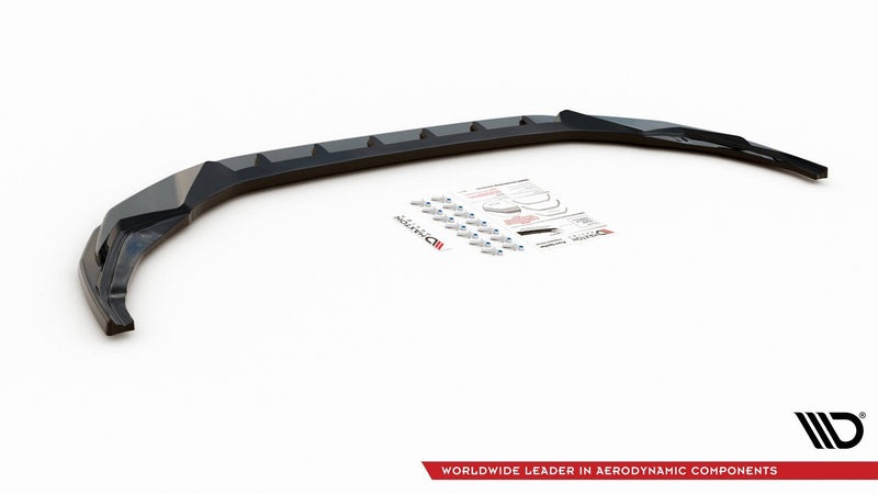 Maxton frontsplitter til Audi S3 / A3 S-Line 8Y – blank sort – billede 5 af 5