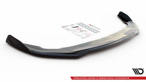 Maxton frontsplitter til BMW 2 Gran Coupe M-Pack / M235i F44 – blank sort – billede 3 af 4