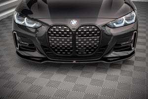 Maxton frontsplitter til BMW 4 M-Pack / M440i G22 / G23 / G22 Facelift / G23 Facelift – blank sort – billede 2 af 4