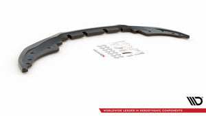 Maxton frontsplitter til BMW 4 M-Pack / M440i G22 / G23 / G22 Facelift / G23 Facelift – blank sort – billede 4 af 4