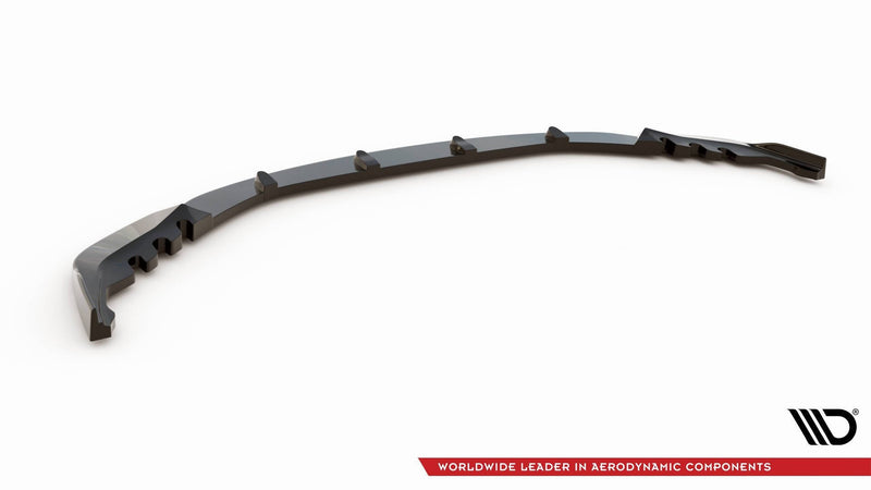 Maxton frontsplitter til BMW M3 Sedan / Touring G80 / G81 – blank sort – billede 4 af 4