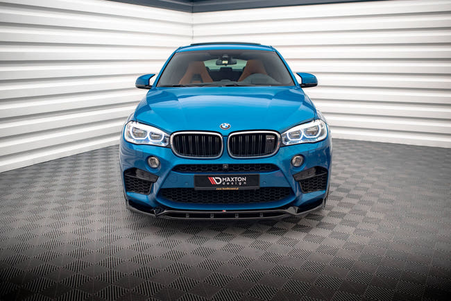 Maxton Front Splitter V.3 BMW X5 M F85 / X6 M F86 - Gloss Black