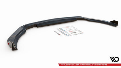 Maxton frontsplitter til Mercedes-AMG A 45 S Aero Pack W177 – blank sort – billede 4 af 4