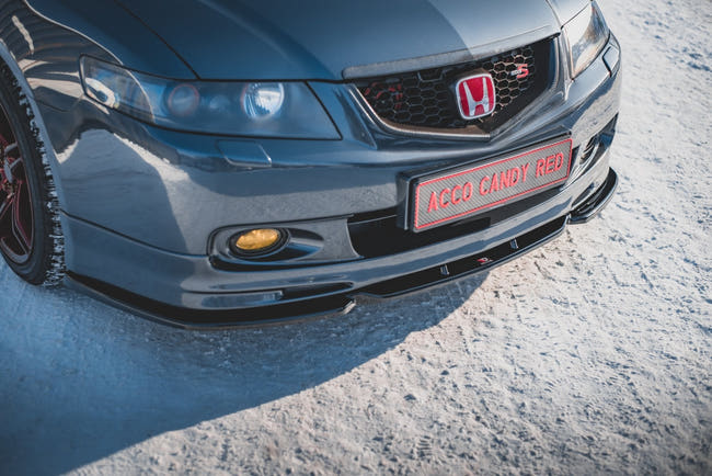 Maxton frontsplitter til Honda Accord Mk7 Type-S – blank sort – billede 1 af 5