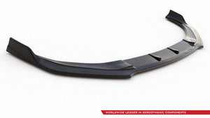 Maxton frontsplitter til Hyundai I30 N Mk3 Hatchback/ Fastback – blank sort – billede 4 af 5