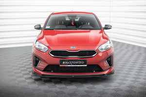 Maxton Front Splitter V.3 Kia Proceed Gt Mk 3 - Gloss Black