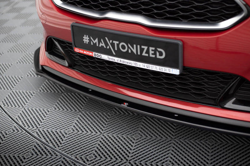 Maxton Front Splitter V.3 Kia Proceed Gt Mk 3 - Gloss Black