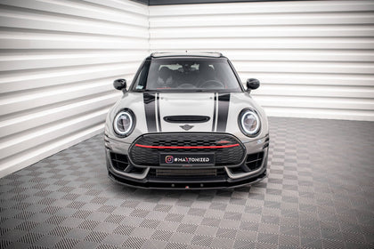 Maxton Front Splitter V.2 Mini Cooper Clubman John Cooper Works F54  - Gloss Black