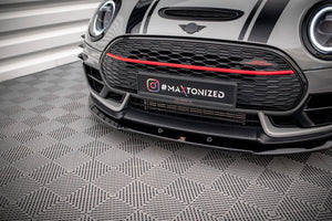 Maxton Front Splitter V.2 Mini Cooper Clubman John Cooper Works F54  - Gloss Black