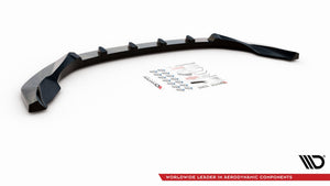 Maxton frontsplitter til Nissan 370Z Facelift – blank sort – billede 5 af 5