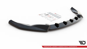 Maxton frontsplitter til Nissan 370Z Facelift – blank sort – billede 4 af 5