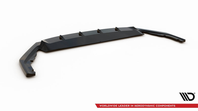 Maxton frontsplitter til Skoda Octavia RS Mk4 – blank sort – billede 5 af 5