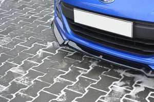 Maxton Front Splitter V.3 Subaru Brz Facelift - Gloss Black